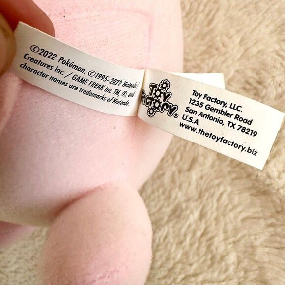 Pokémon Jigglypuff 7” Plush Toy Factory Stuffed Animal Pokedoll Pocket Monster - Picture 3 of 7